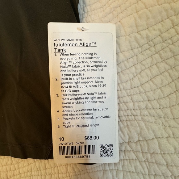 Lululemon Align Tank - Picture 2 of 3